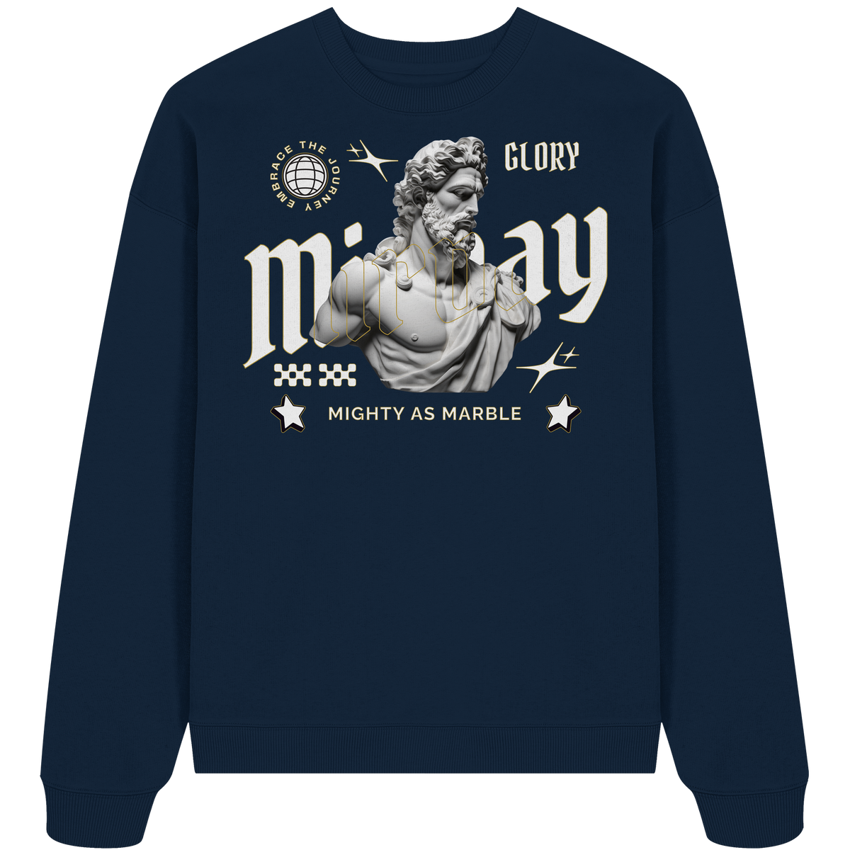 Mirvay Greek Glory - Organic Oversize Sweatshirt