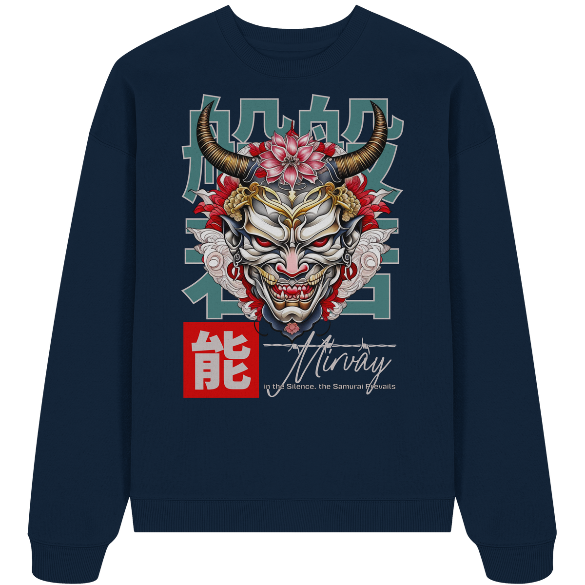 Mirvay Tokyo Mask - Organic Oversize Sweatshirt