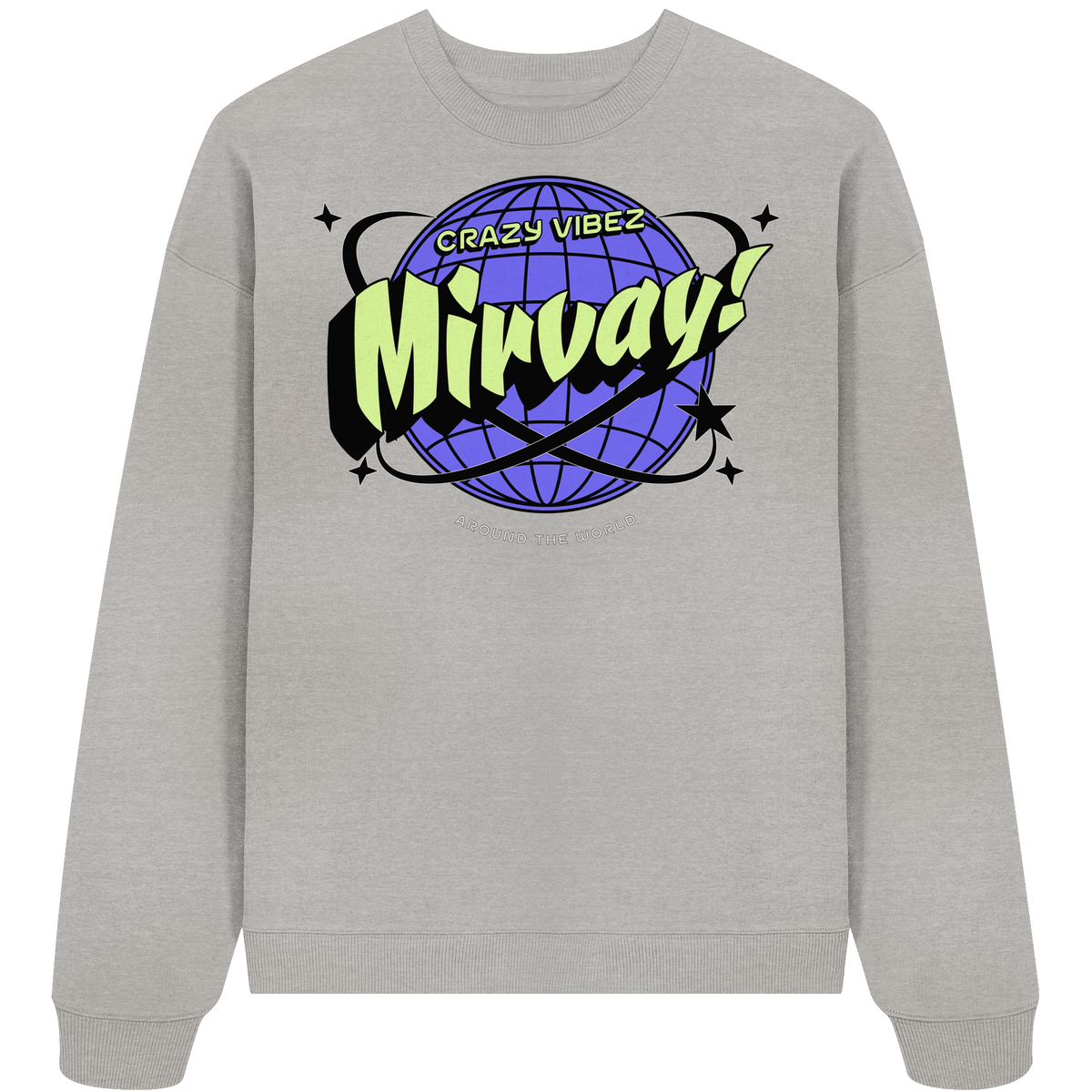 Mirvay Summer World - Organic Oversize Sweatshirt