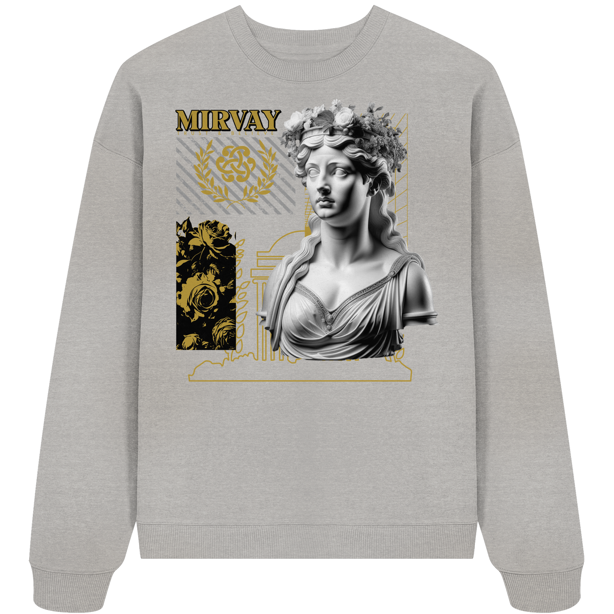 Mirvay Greek Victory - Organic Oversize Sweatshirt