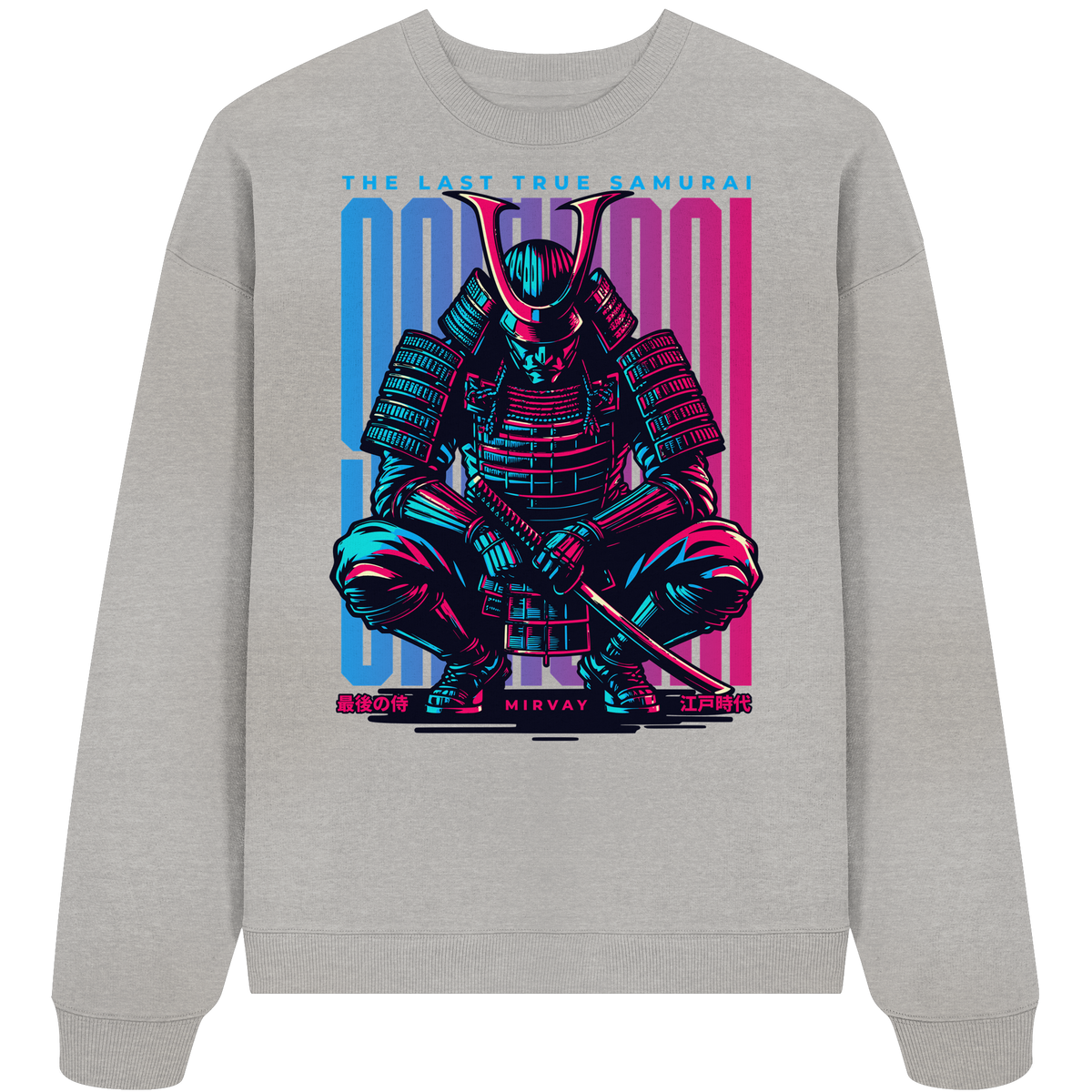 Mirvay Tokyo Last Samurai - Organic Oversize Sweatshirt