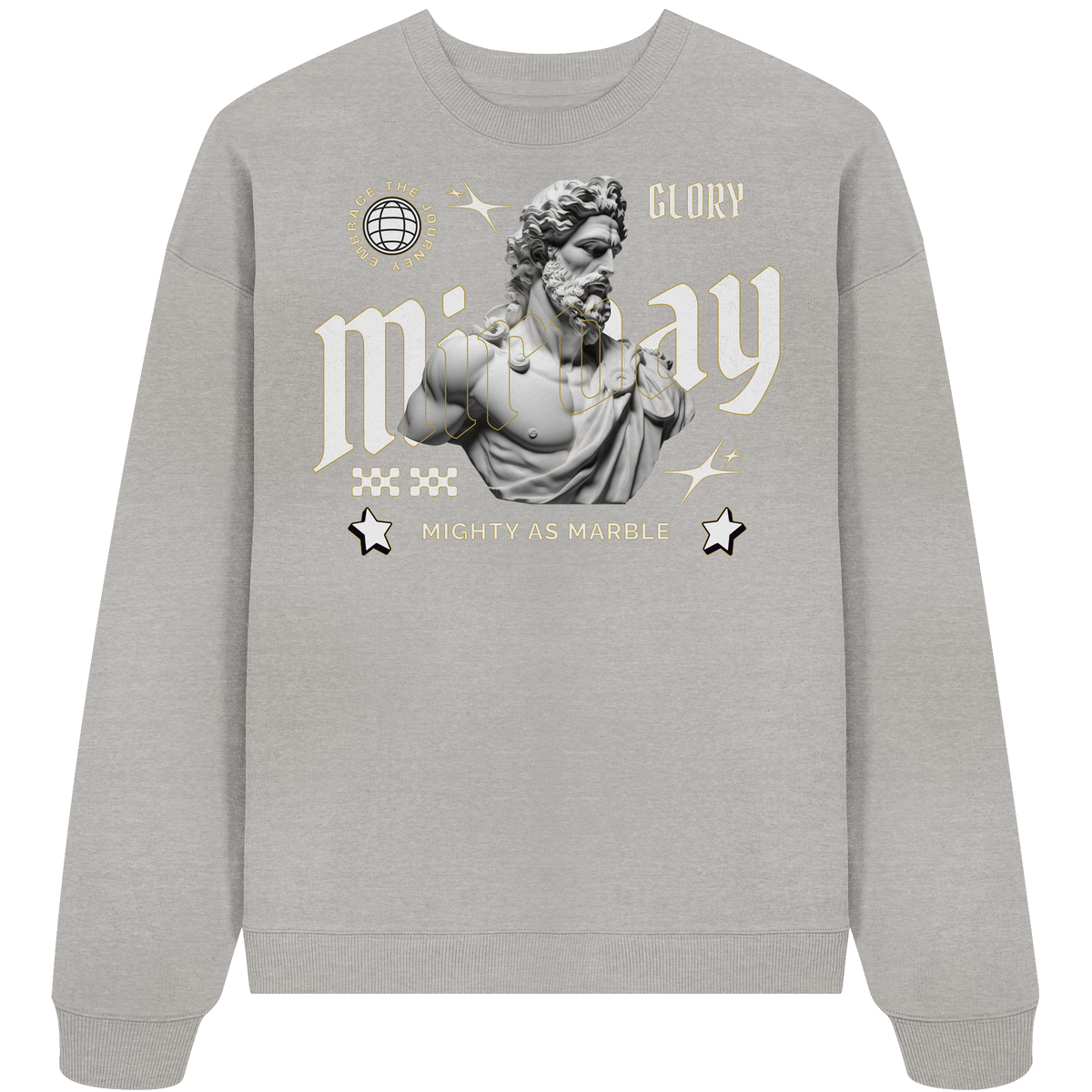 Mirvay Greek Glory - Organic Oversize Sweatshirt