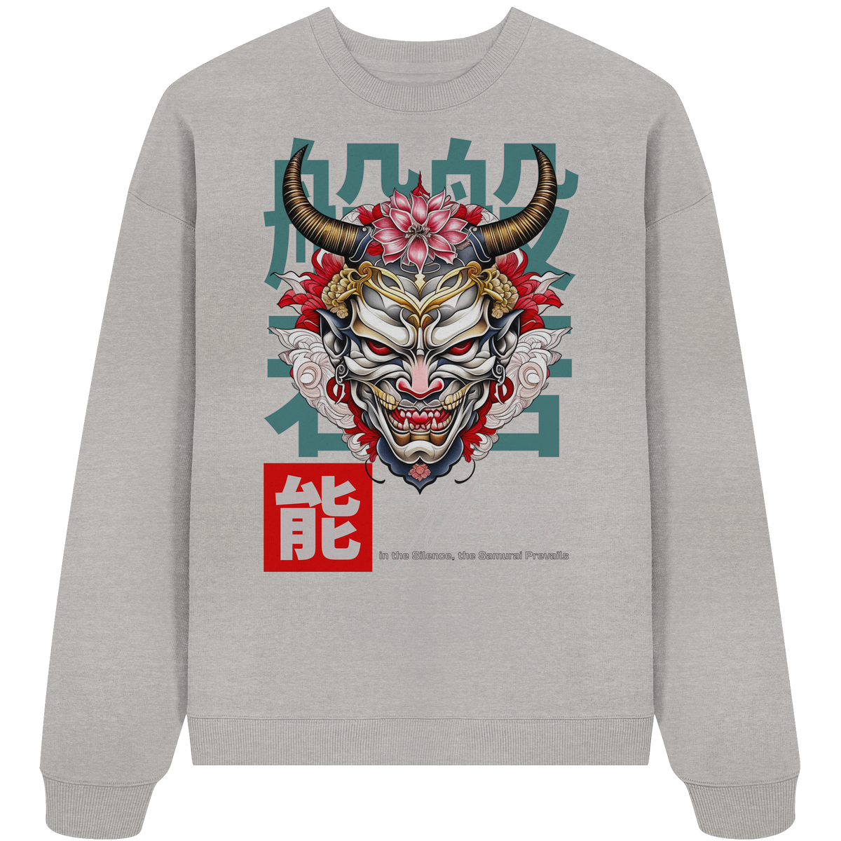 Mirvay Tokyo Mask - Organic Oversize Sweatshirt