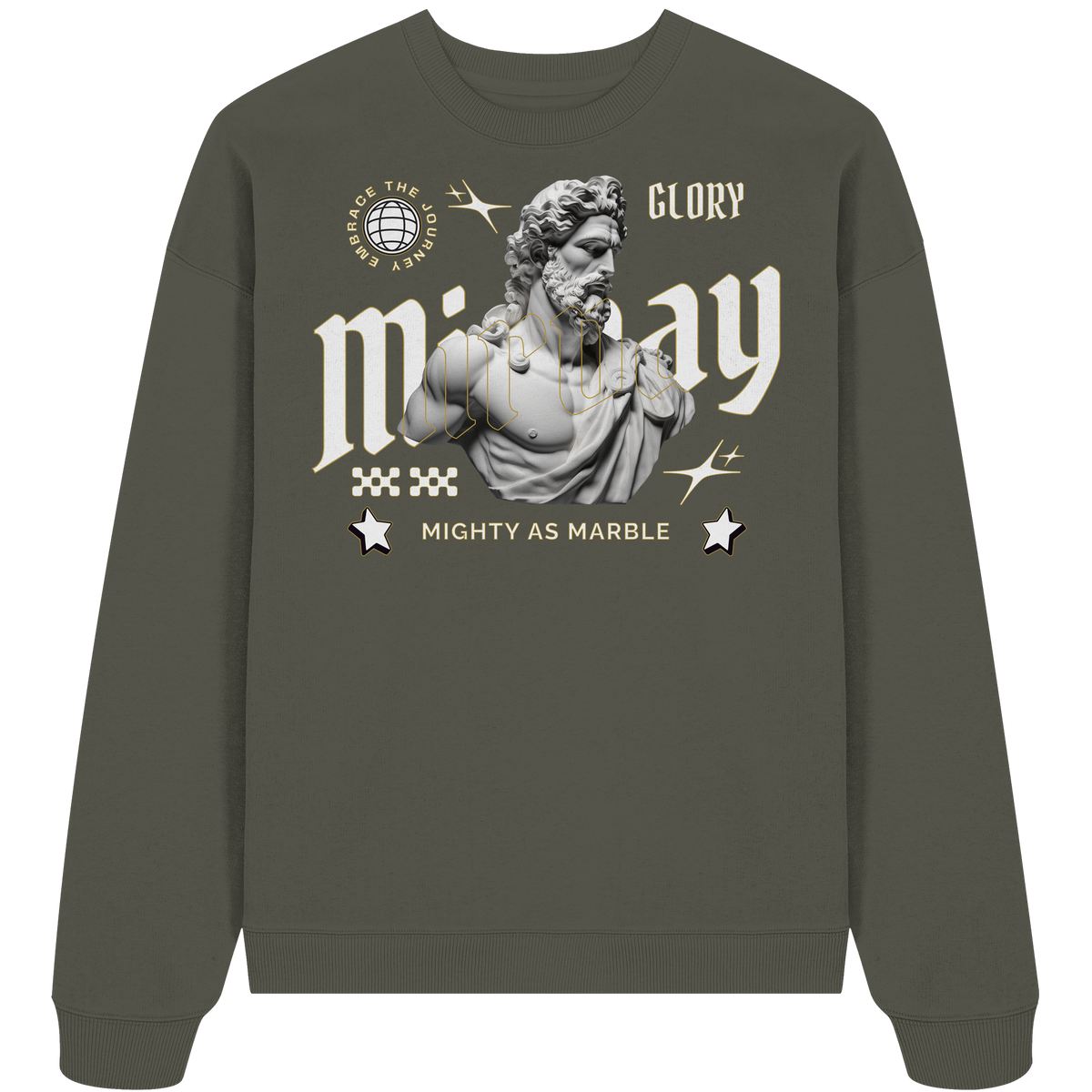 Mirvay Greek Glory - Organic Oversize Sweatshirt