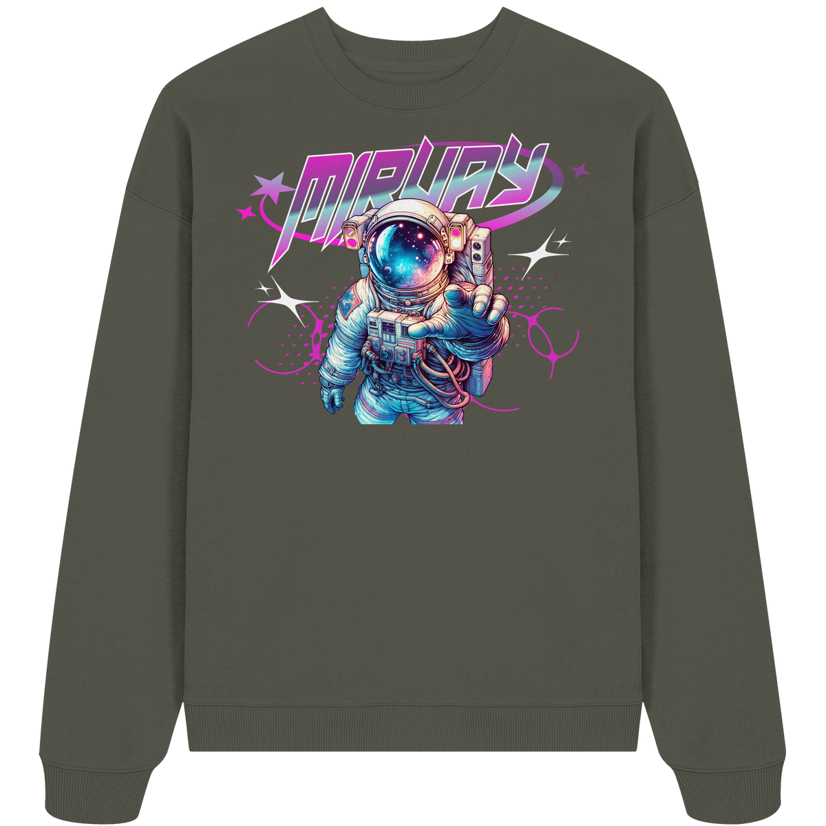 Mirvay Fancy Galaxy - Organic Oversize Sweatshirt