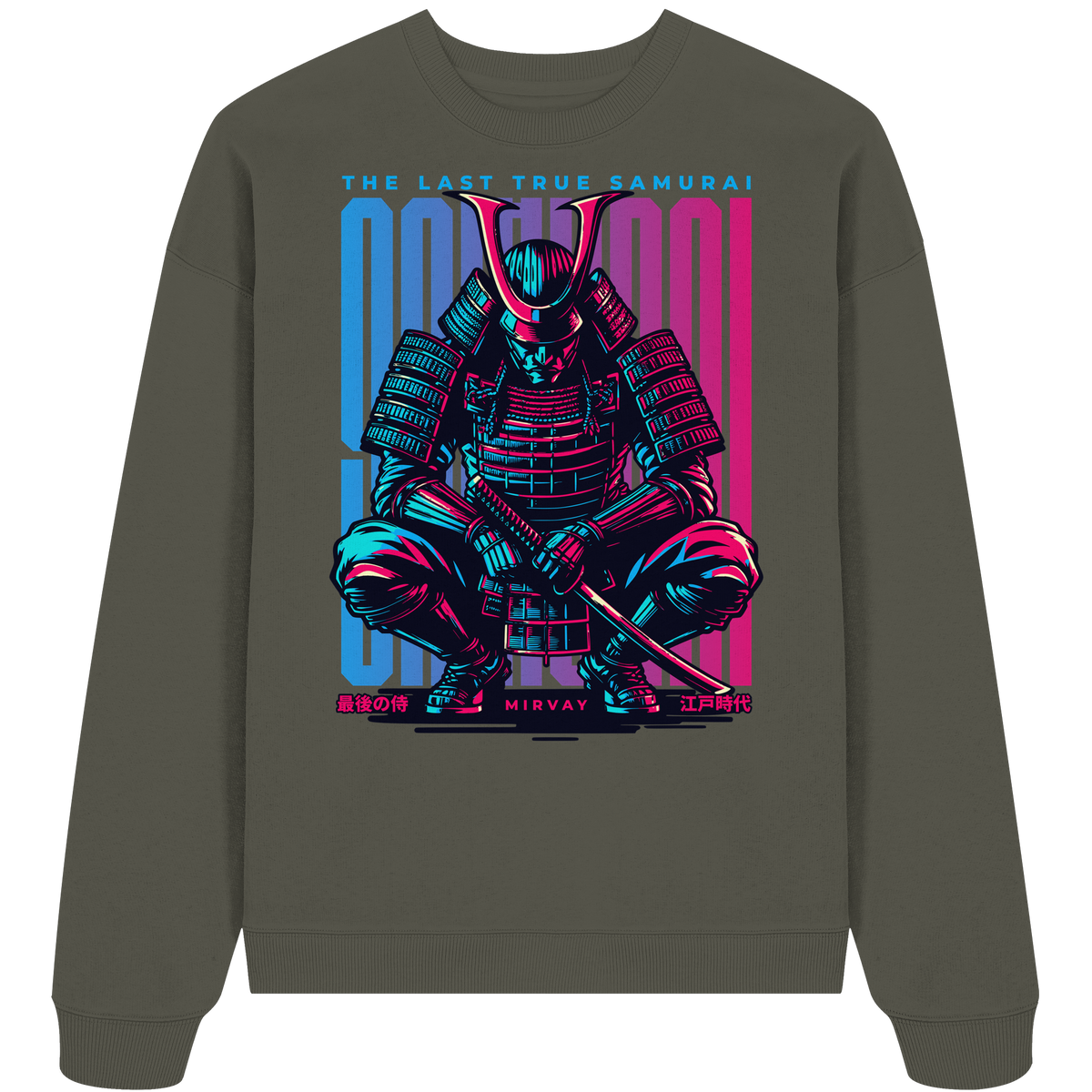 Mirvay Tokyo Last Samurai - Organic Oversize Sweatshirt