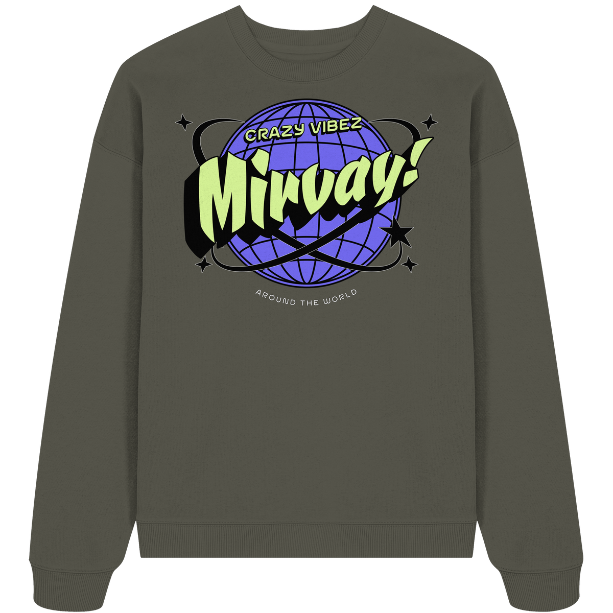 Mirvay Summer World - Organic Oversize Sweatshirt