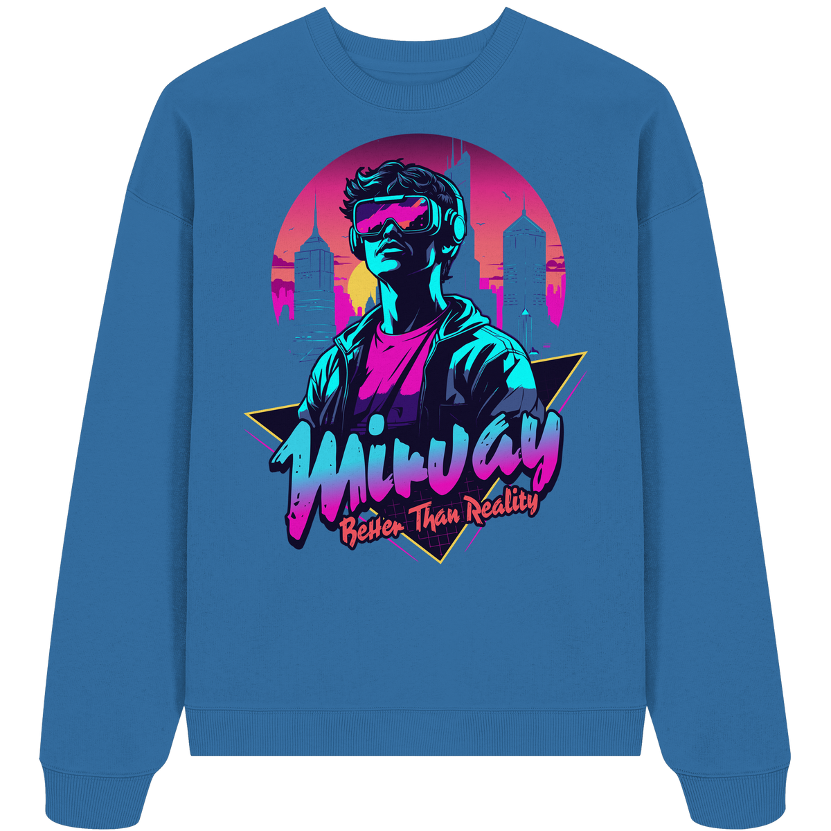 Mirvay Fancy Reality - Organic Oversize Sweatshirt