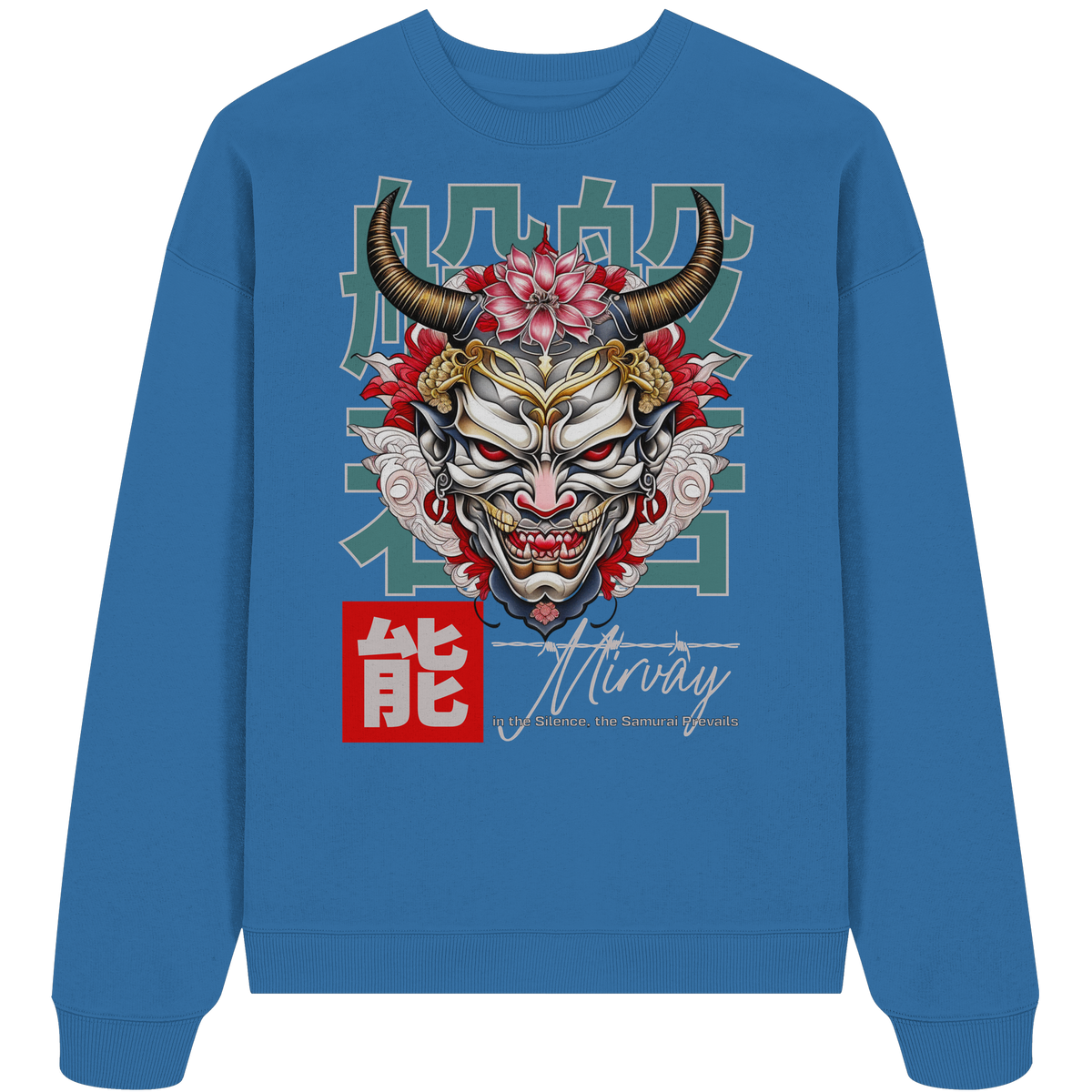 Mirvay Tokyo Mask - Organic Oversize Sweatshirt