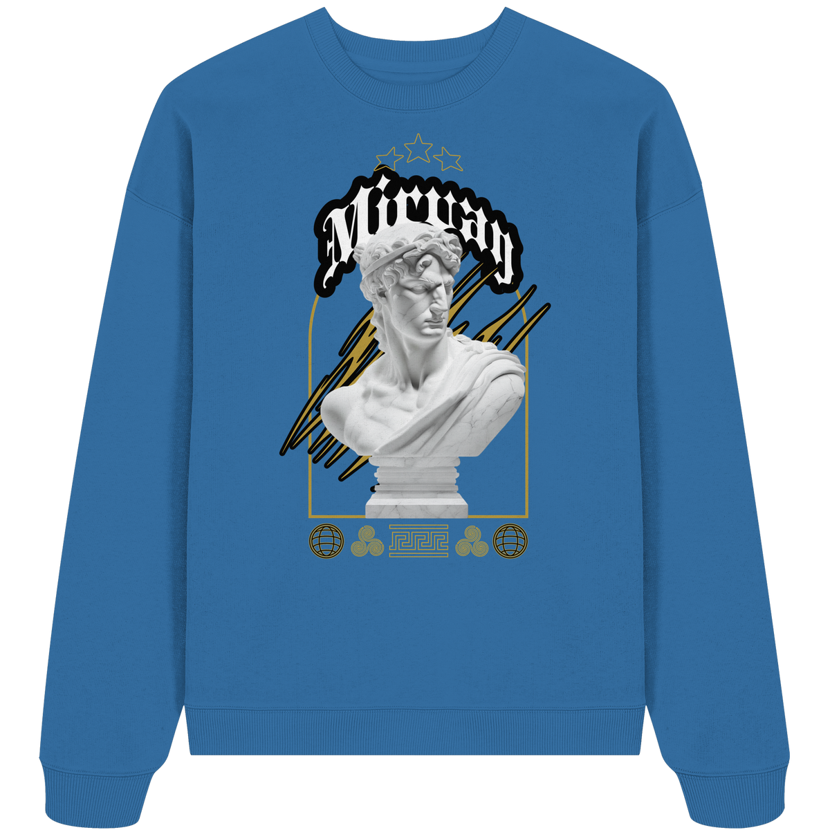 Mirvay Greek Brave - Organic Oversize Sweatshirt