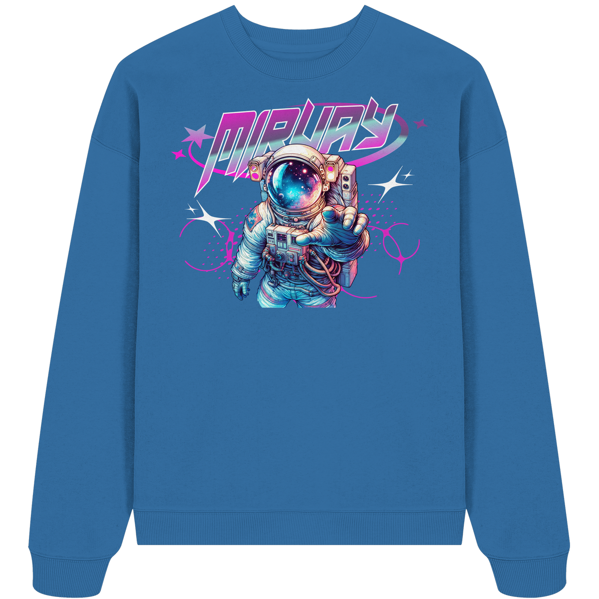 Mirvay Fancy Galaxy - Organic Oversize Sweatshirt