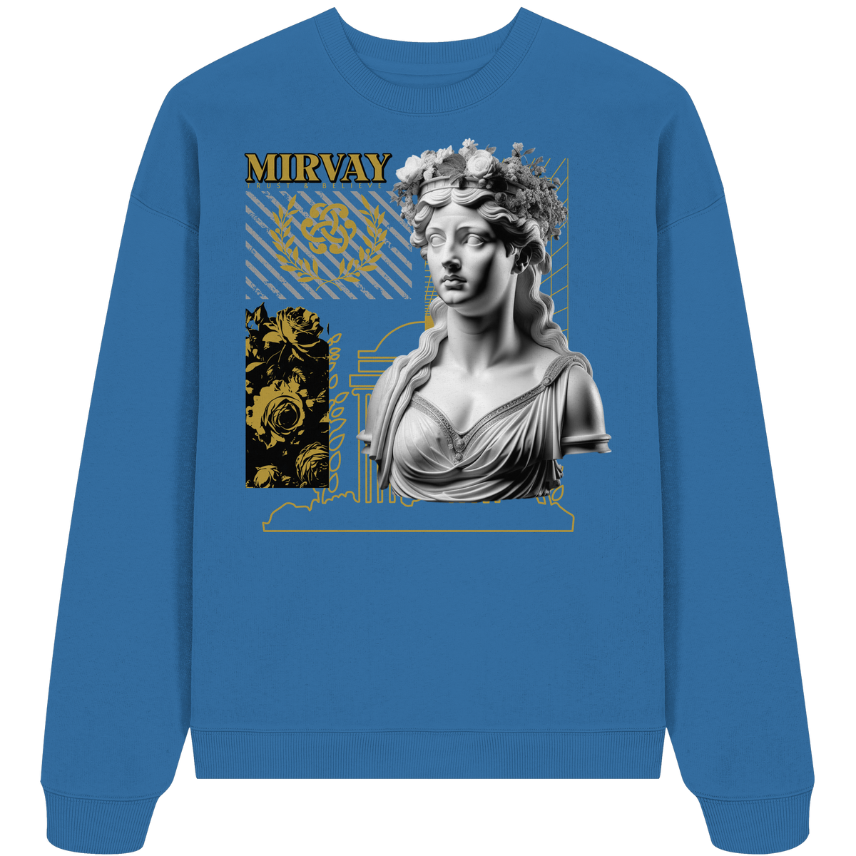 Mirvay Greek Victory - Organic Oversize Sweatshirt