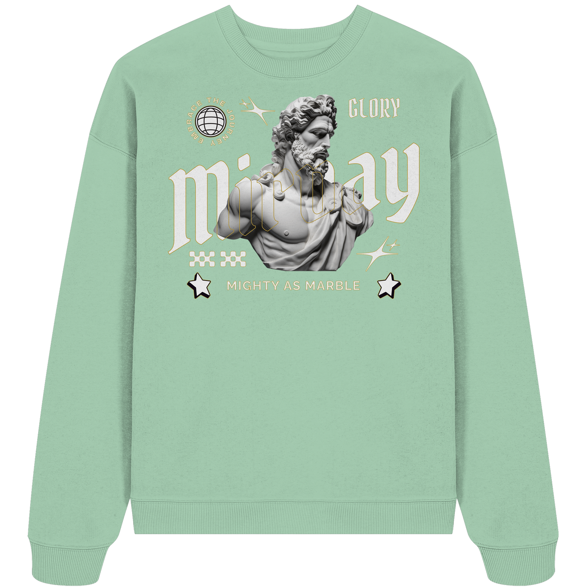 Mirvay Greek Glory - Organic Oversize Sweatshirt