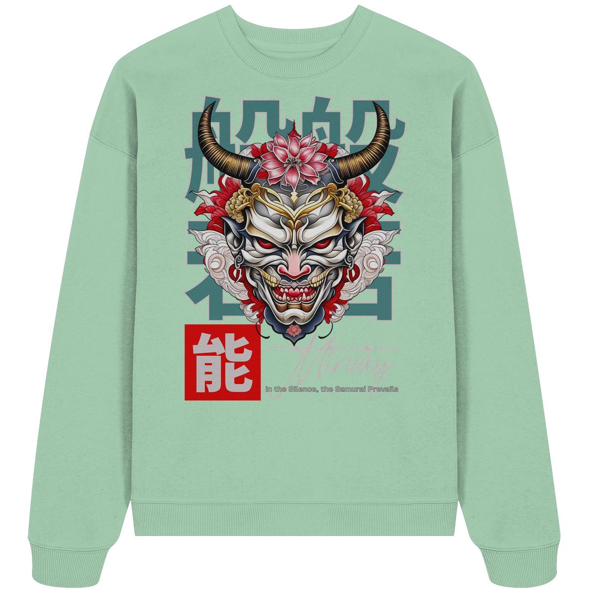 Mirvay Tokyo Mask - Organic Oversize Sweatshirt