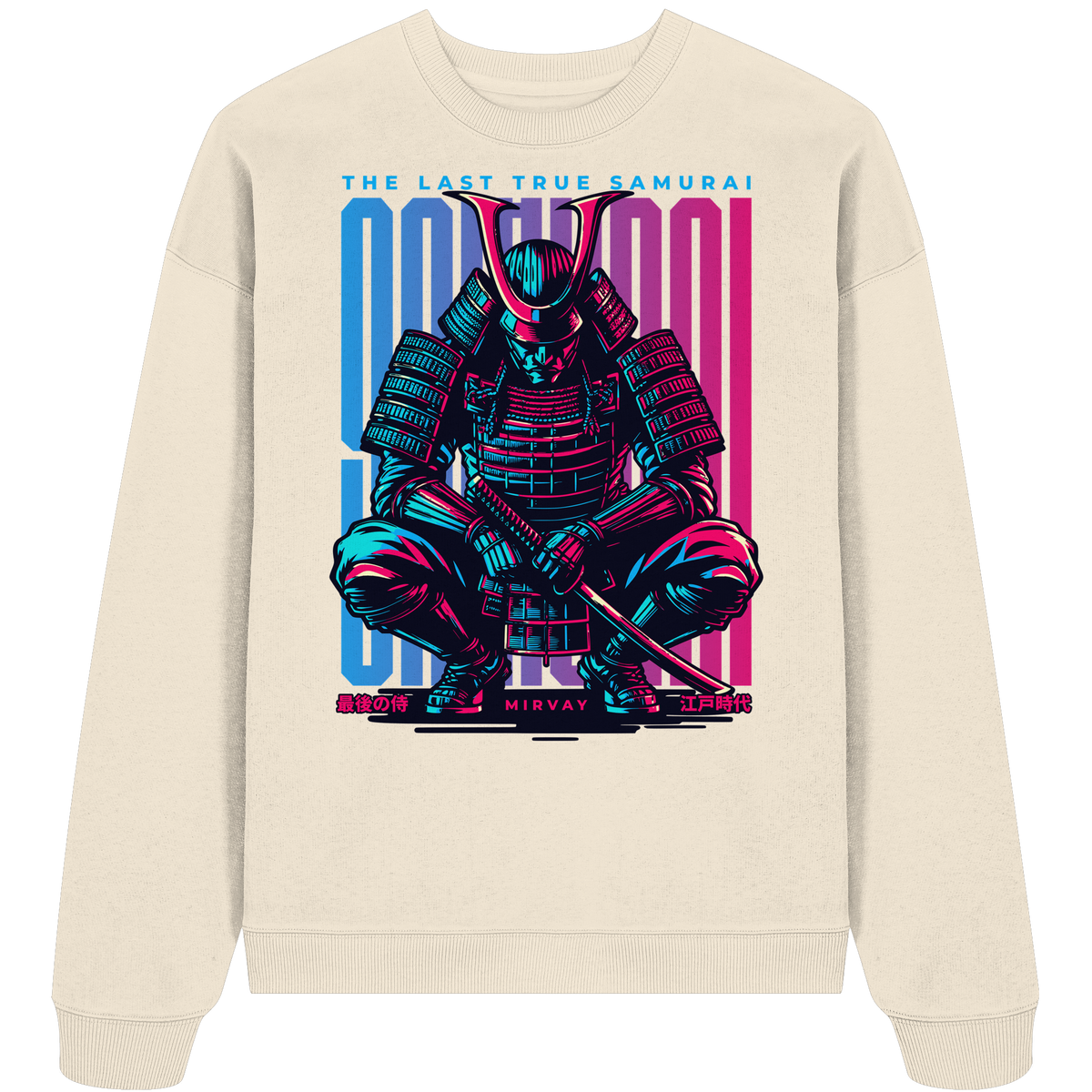 Mirvay Tokyo Last Samurai - Organic Oversize Sweatshirt