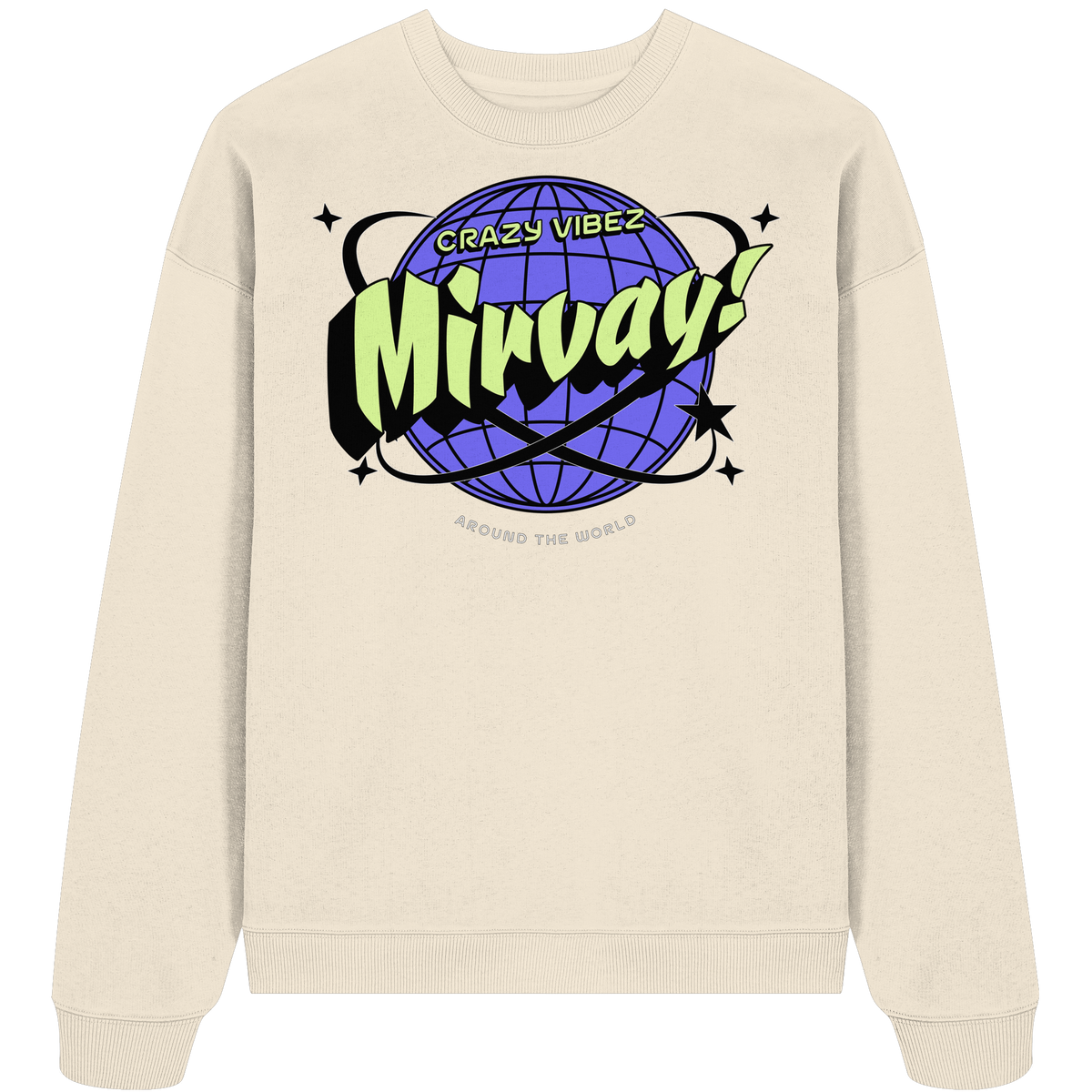 Mirvay Summer World - Organic Oversize Sweatshirt