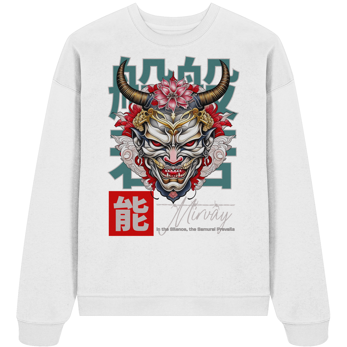 Mirvay Tokyo Mask - Organic Oversize Sweatshirt